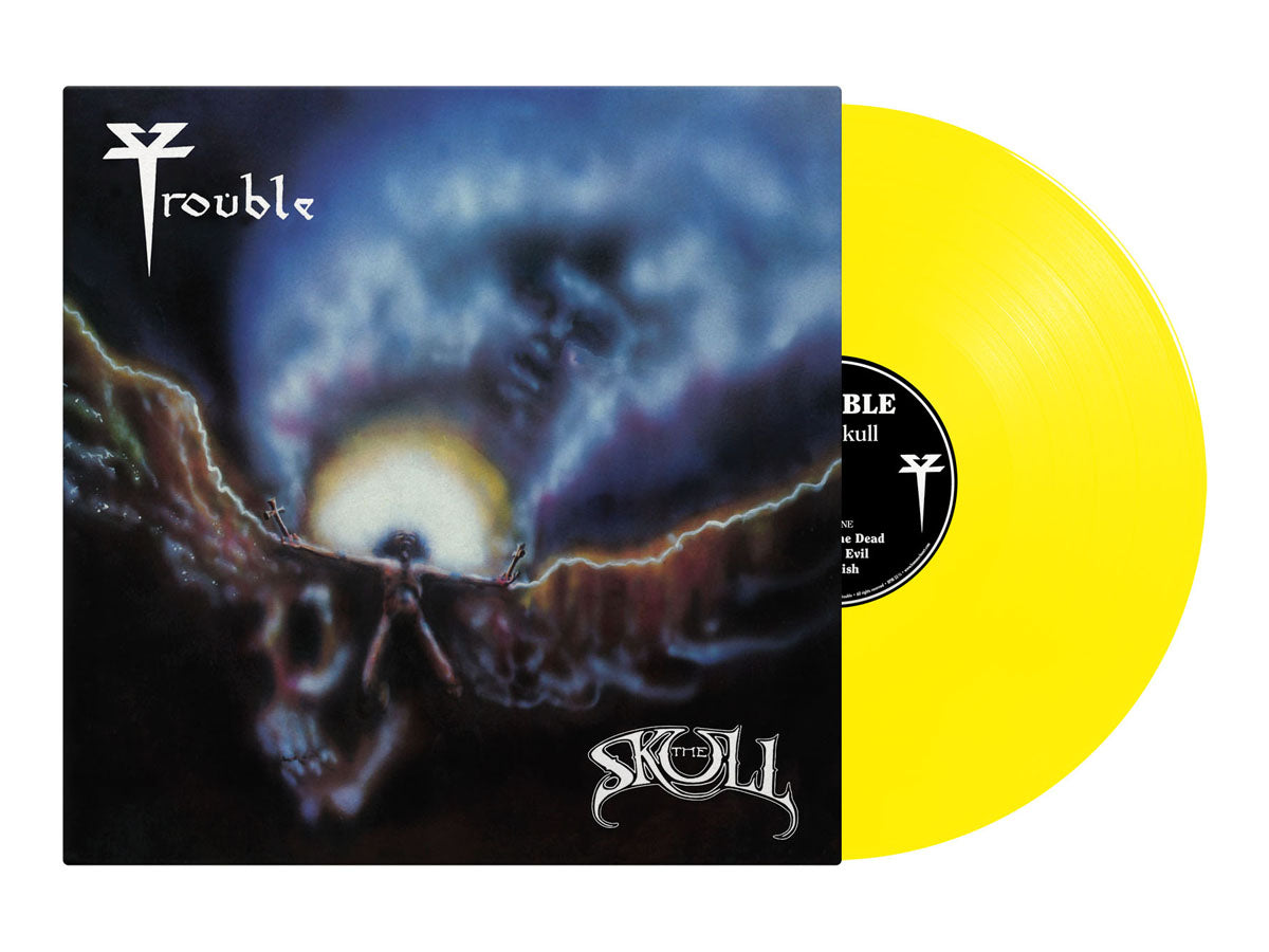 TROUBLE - The Skull LP (Transparent Yellow Vinyl)