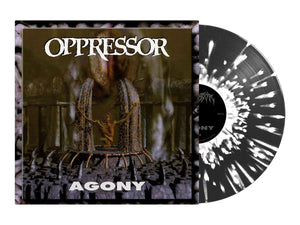 OPPRESSOR - Agony LP (Transparent Black/White Splatter Vinyl) (Pre-order)