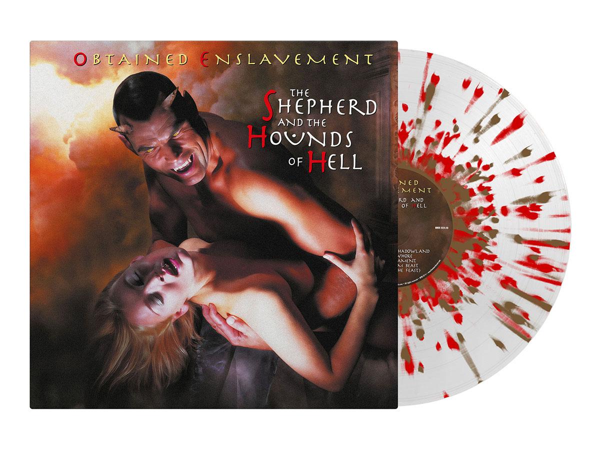 OBTAINED ENSLAVEMENT - The Shepherd And The Hounds Of Hell LP (Clear/Red/Gold Splatter Vinyl) (Pre-order)