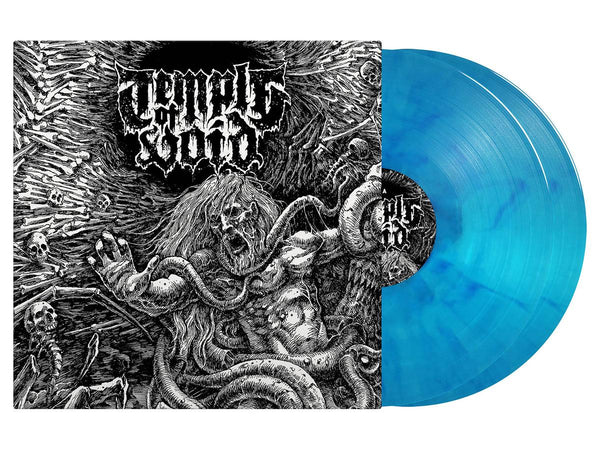 TEMPLE OF VOID - The First Ten Years 2-LP (Clear/Blue Marble Vinyl)