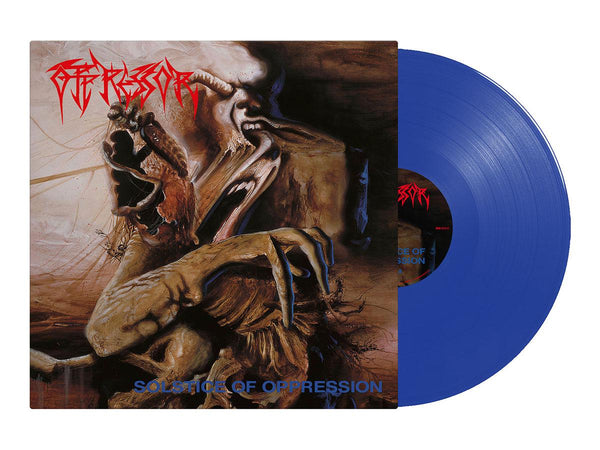 OPPRESSOR - Solstice Of Oppression LP (Transparent Blue Vinyl) (Pre-order)