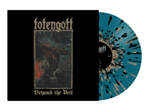 TOTENGOTT - Beyond The Veil LP (Sea Blue/Gold/Black Splatter Vinyl)
