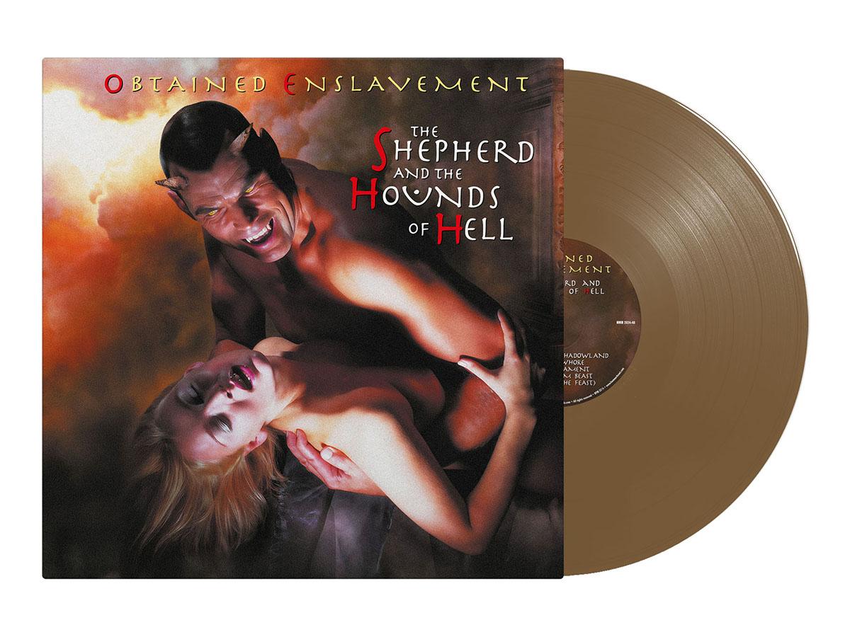 OBTAINED ENSLAVEMENT - The Shepherd And The Hounds Of Hell LP (Gold Vinyl) (Pre-order)