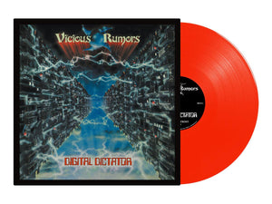 VICIOUS RUMORS - Digital Dictator LP (Transparent Red Vinyl)