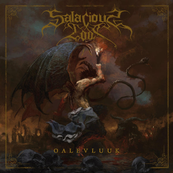 SALACIOUS GODS - Oalevluuk LP (Red/Black Marble Vinyl)