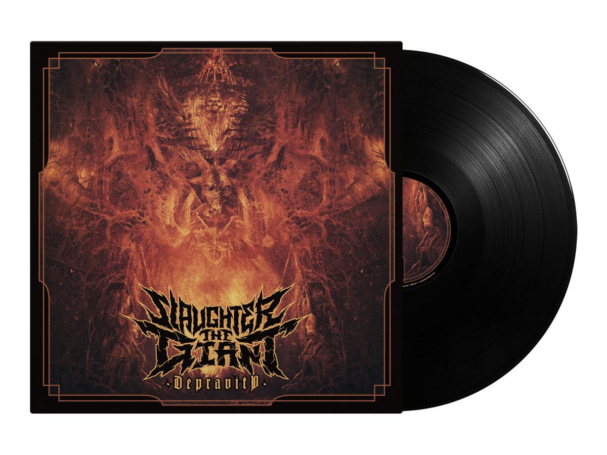 SLAUGHTER THE GIANT - Depravity LP (Black Vinyl) – Hammerheart Records