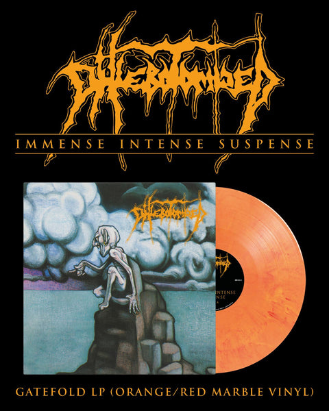 PHLEBOTOMIZED - Immense Intense Suspense LP (Orange/Red Marble Vinyl)