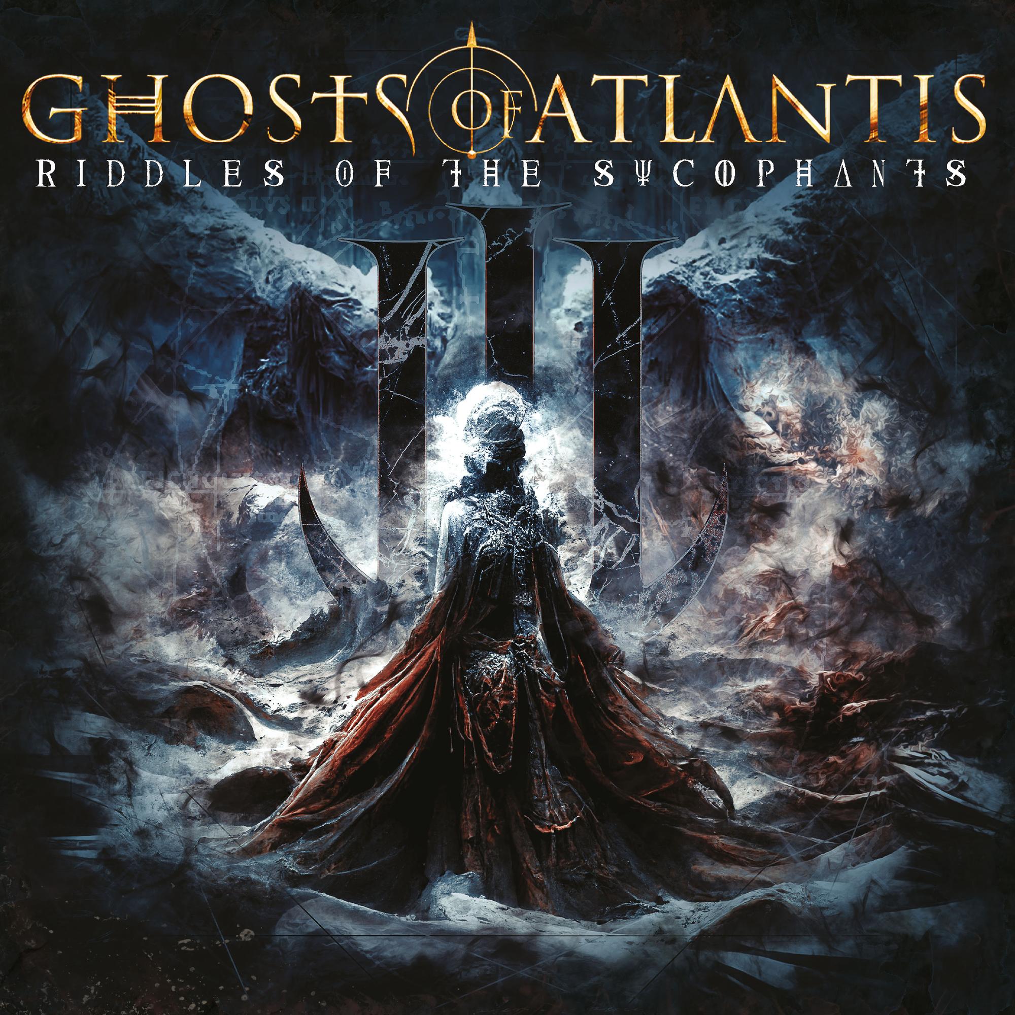 GHOSTS OF ATLANTIS - Riddles Of The Sycophants LP (Transparent Blue Vinyl)