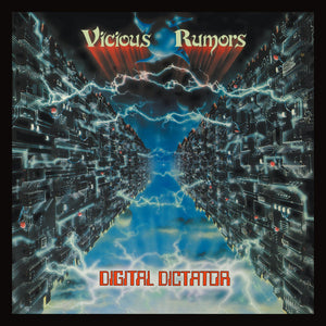 VICIOUS RUMORS - Digital Dictator LP (Clear/Red/Blue Splatter Vinyl) (Pre-order)