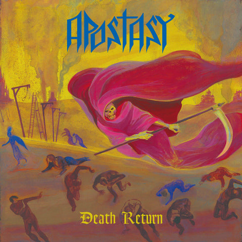APOSTASY - Death Return LP (Yellow/Red/Blue Splatter Vinyl)