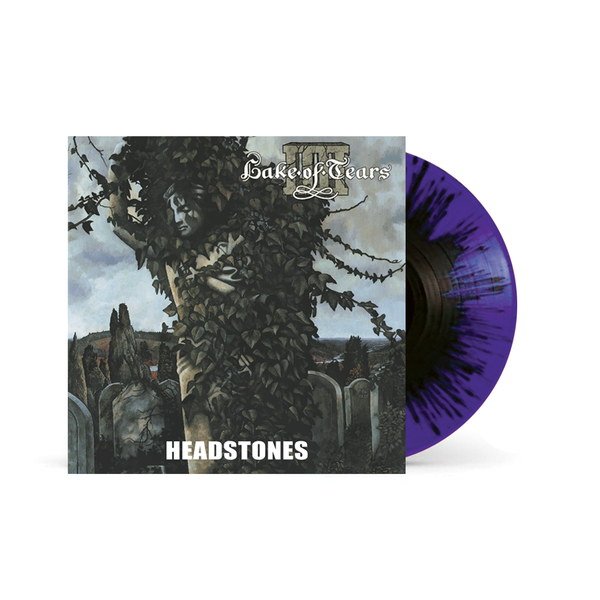 LAKE OF TEARS - Headstones Gatefold-LP (Purple/Black Splatter Vinyl)