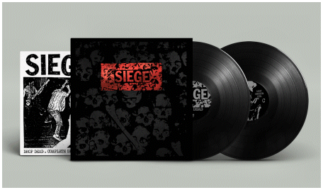 SIEGE - Drop Dead (Complete Discography) 2-LP (Black Vinyl)