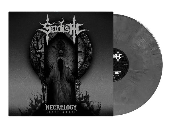 SADISM - Necrology (1997-2002) LP (White/Black Marble Vinyl) (Pre-order)