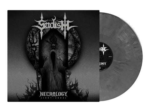 SADISM - Necrology (1997-2002) LP (White/Black Marble Vinyl) (Pre-order)